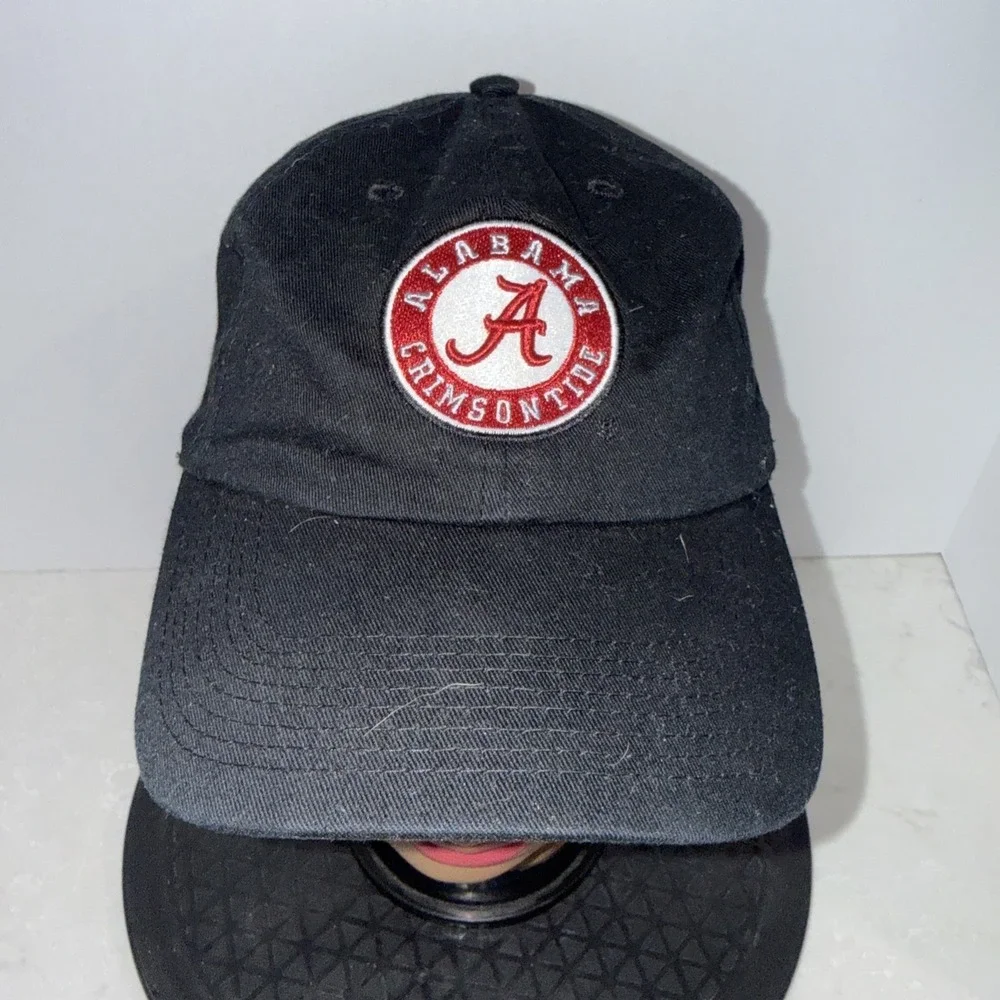 Alabama Crimson Tide 47 Brand Clean Up Hat Black Adjustable NCAA Cap oht